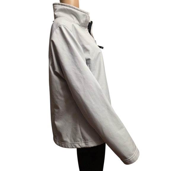 Jack Wolfskin Women's Light Gray Jacket Size L - Picture 4 of 13